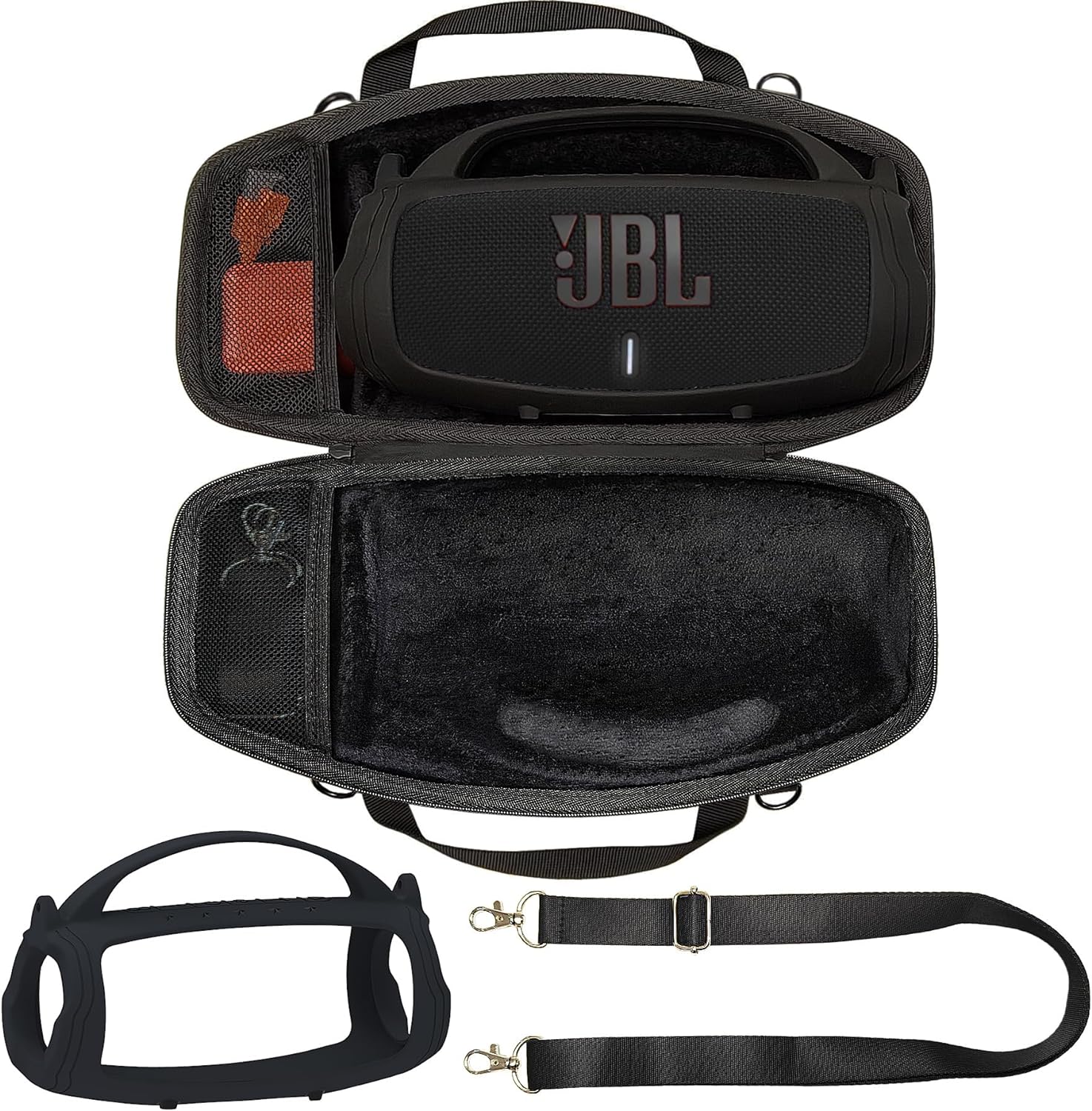 Jbl Speaker Charge 5 - Jblシリコンポータブルハンドル,リジッドトラベルケース,Bluetooth,スピーカーアクセサリー,充電器4,5