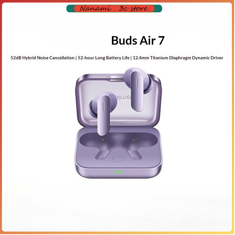 Noise Cancelling Headphone - オリジナル realme Buds Air 7 52dB