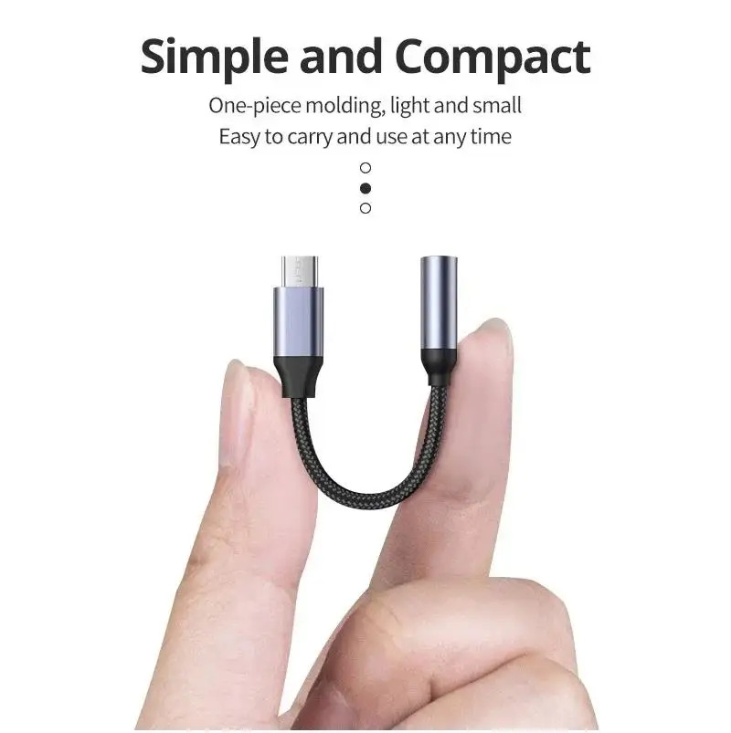 KEBIDU Type C - 3.5mmオーディオアダプタ - Audiophile Headphone Wired のレビューと価格