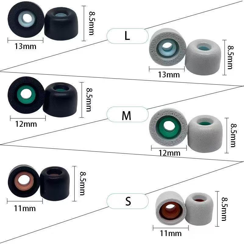メモリーフォームイヤホンイヤーパッドケースソニー Wf-10 - Earphone Foam Tip のレビューと価格