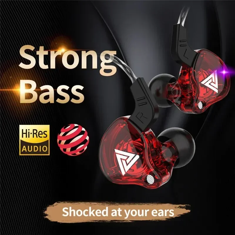 オリジナル QKZ AK6 銅ドライバー HiFi 有線イヤ - Audiophile Headphone Wired のレビューと価格