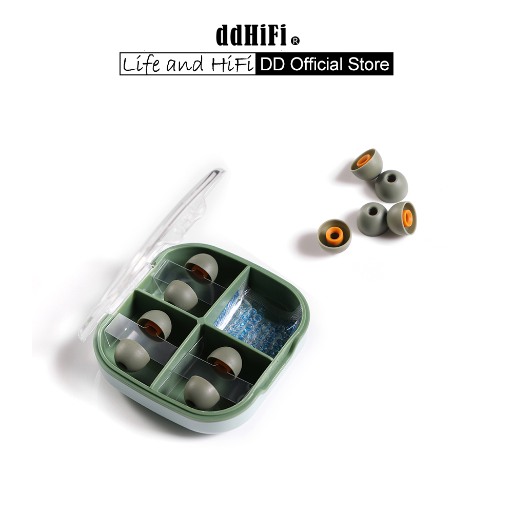 DD ddHiFi ST35 D-Tips IEM イヤーチ - Silicone Ear Tip Replacement のレビューと価格