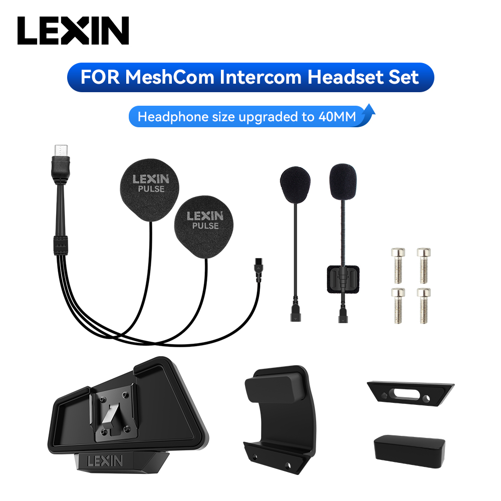 LEXIN-MeshCom メッシュインターコム 40MM  - Noise Cancelling Headphone のレビューと価格