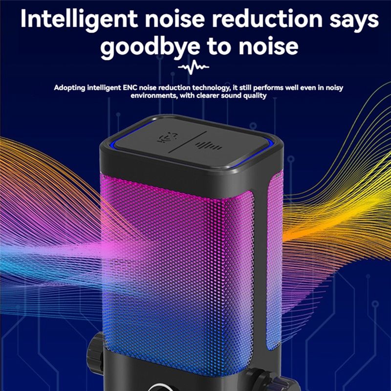 ABZZ-RGB ゲーミングマイク USB-C ノイズキャン - Gaming Headset Rgb のレビューと価格